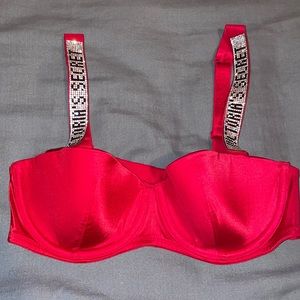 Victoria’s Secret lined Balconet shine strap bra